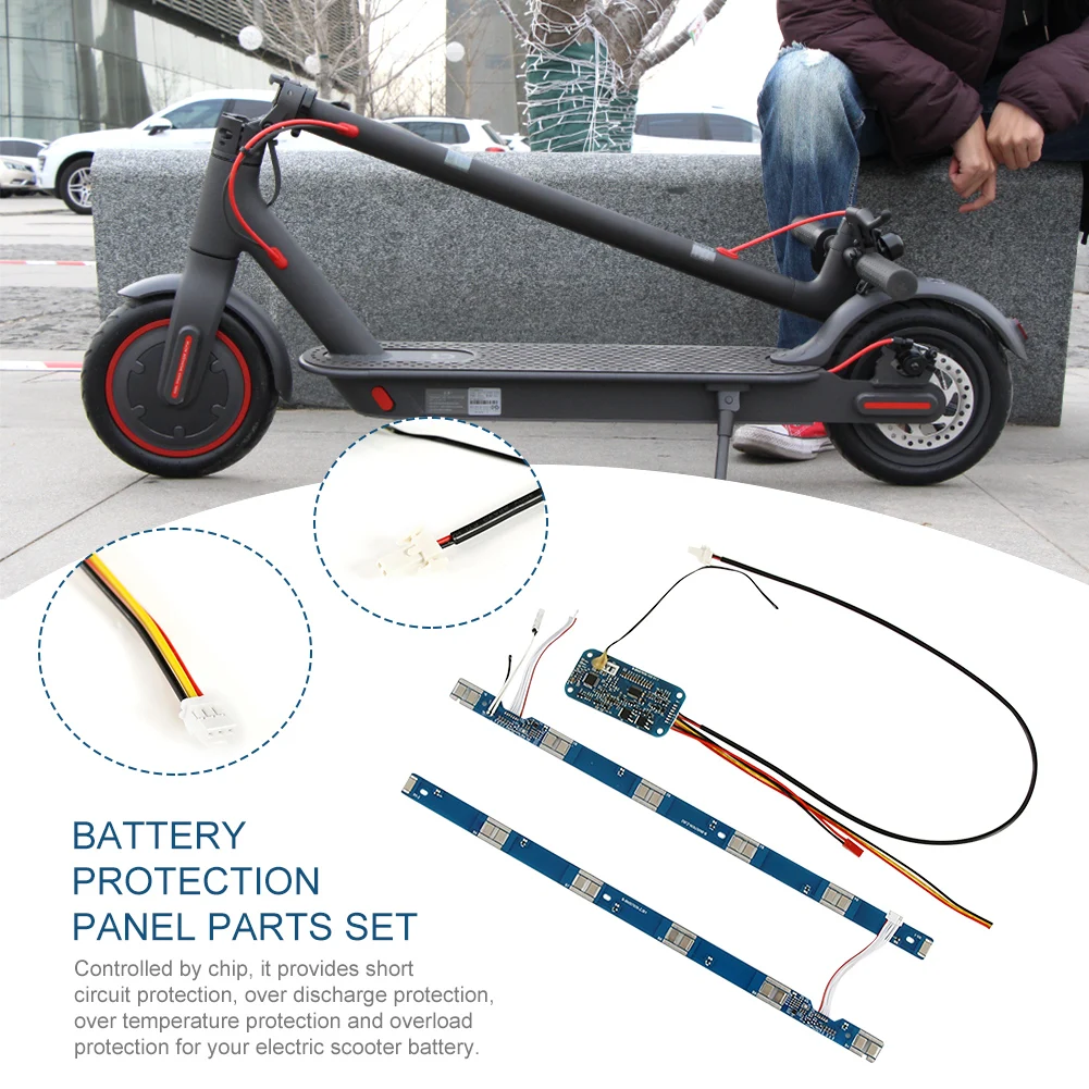 

Complete Kit Accessories Durable Easy Install BMS Battery Protection Board Set Repair Electric Scooter For Xiaomi M365 Pro