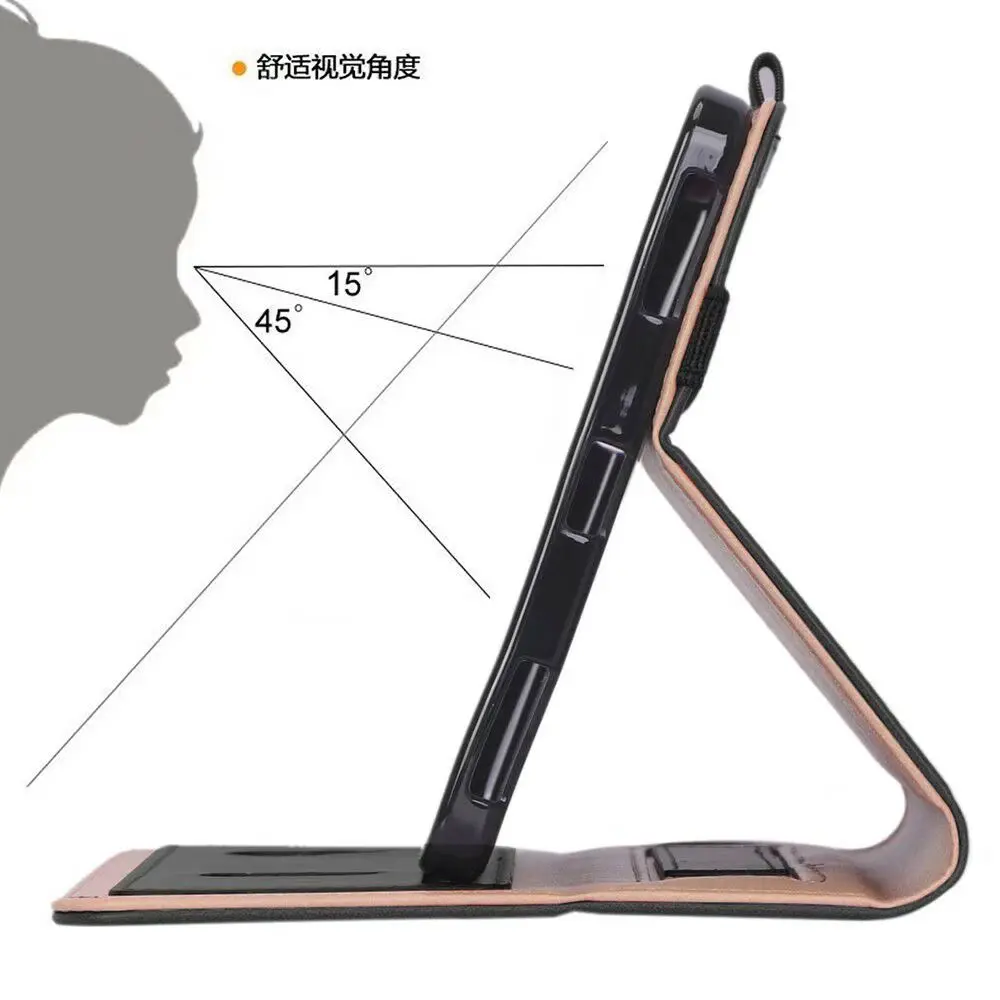 Кожаный чехол с ремешком на руку для Samsung Tab A 8 0 2019 T290 Обложка планшета Galaxy A8 флип