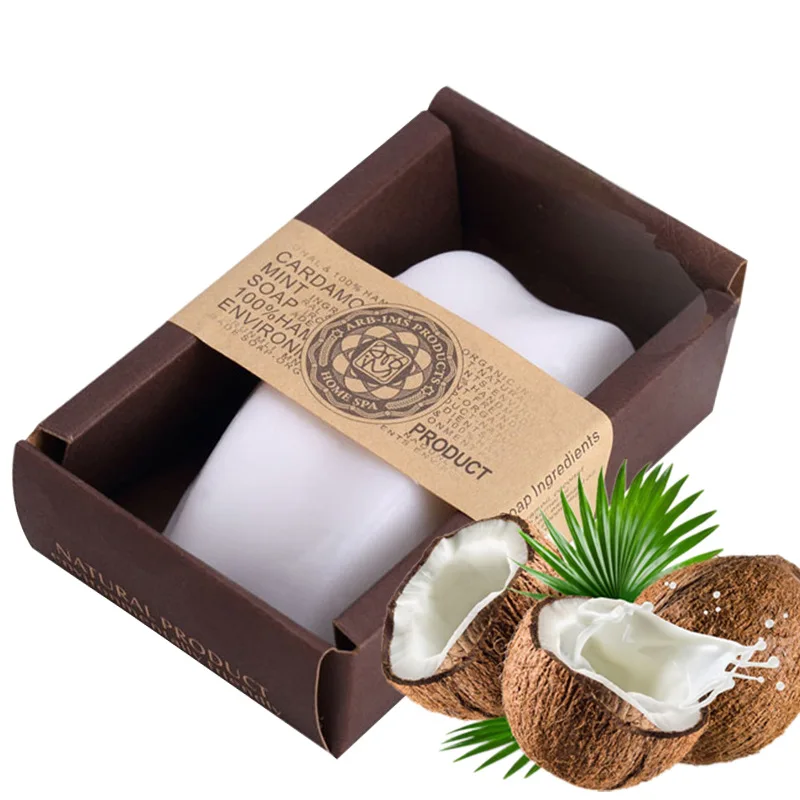 

120g Four Corners Coconut Milk Thai Bath Essential Oil Soap Free Shipping