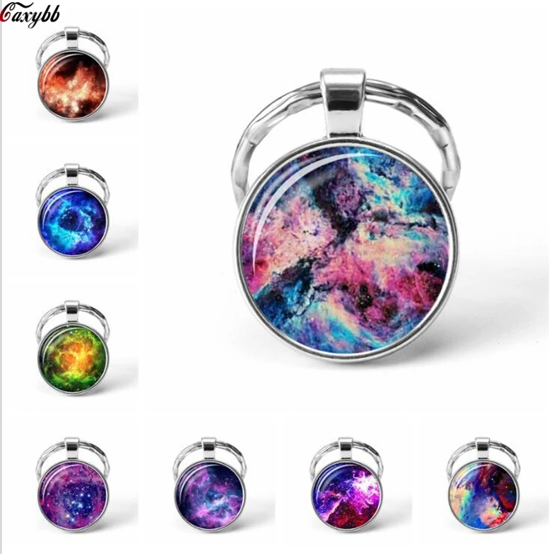 Цепочка для ключей с подвеской в виде Земли Луны звезд планеты | Украшения и