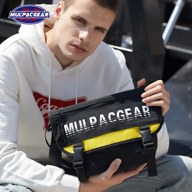 

MULPACGEAR 2021 New One-Shoulder Messenger Satchels Fashion Trend Cross-Body Small Unisex Custom Waterproof Wear-resistant Bag