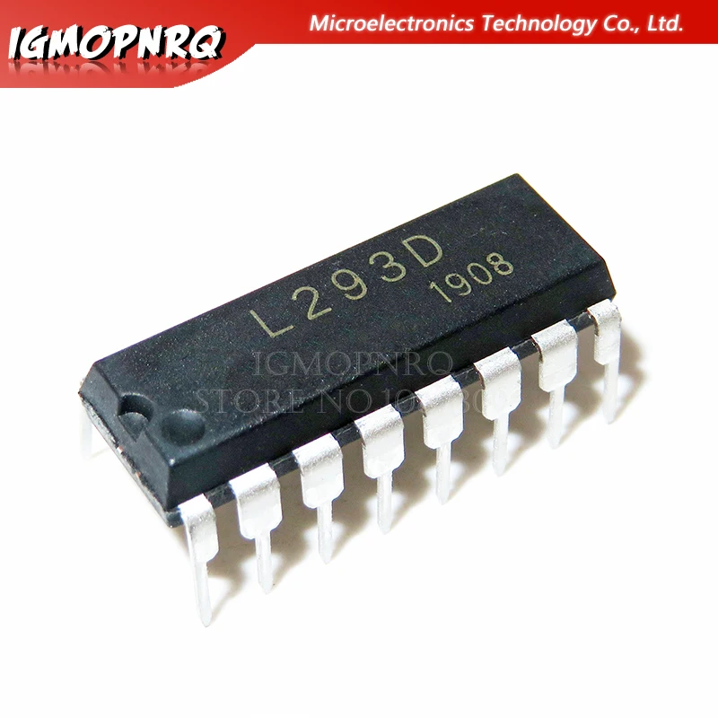 5 шт. L293D DIP16 L293 DIP 293D DIP-16 Новый и оригинальный IC | Электронные компоненты