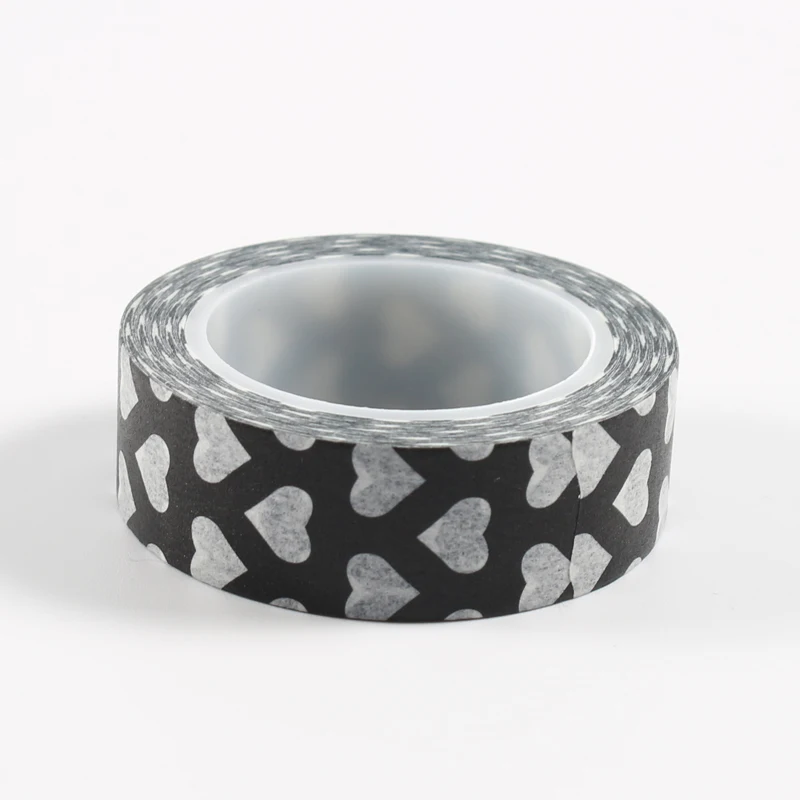 

Набор декоративной ленты Washi Tape черный