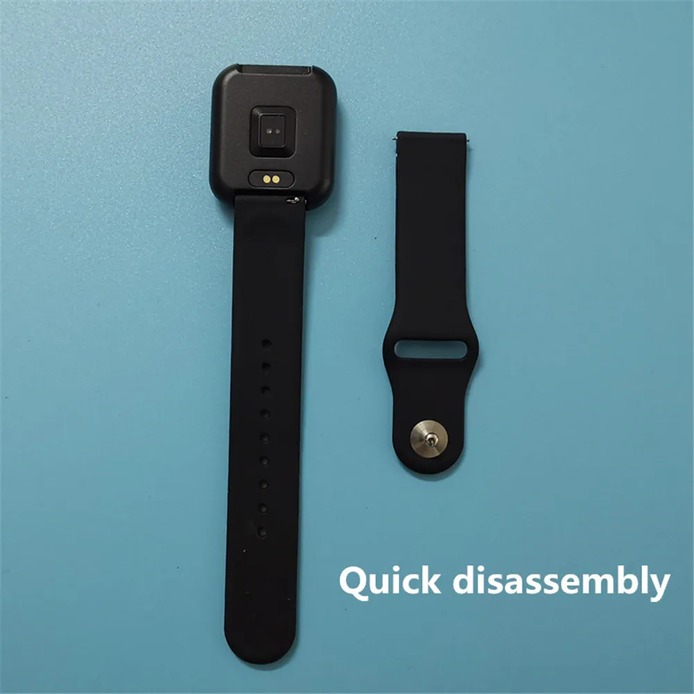 Браслет ремешок для умных часов T80 умный Браслет T80 силиконовый ремешок стальной ремешок