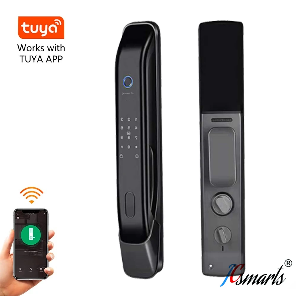 

Tuya wifi app Cerradura inteligente Smart Electronic password Deadbolt Digital fingerprint lock app remote lock