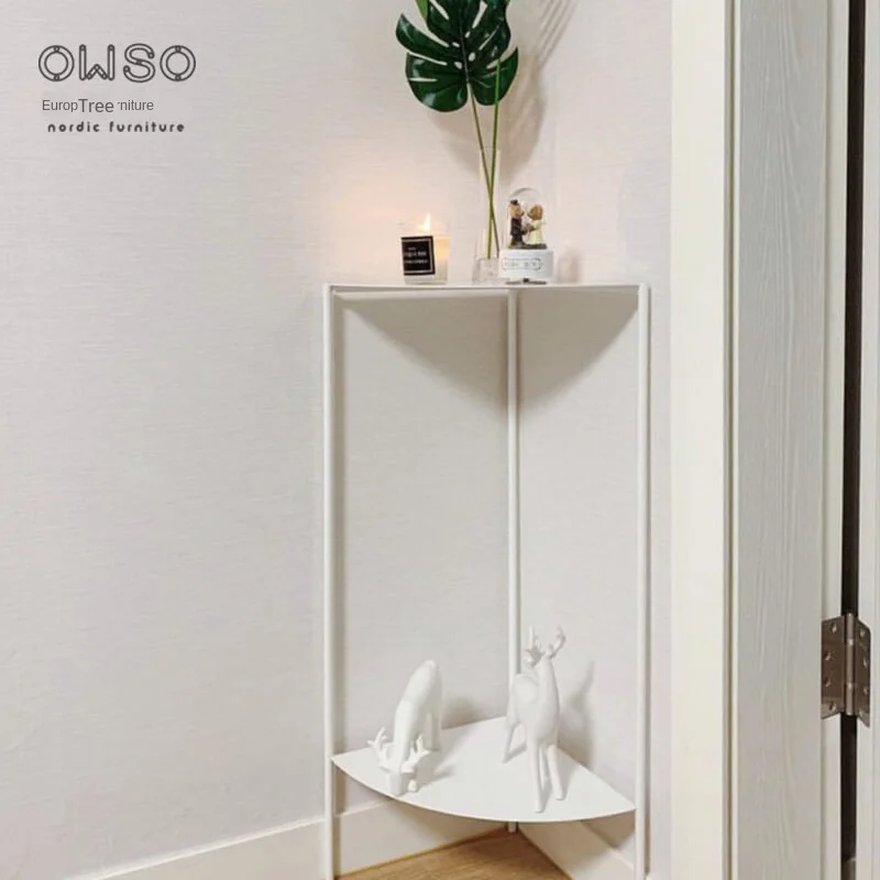 

High-temperature baking varnish plant stand Nordic indoor corner crack flower rack multi-layer metal balcony shelf