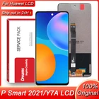 Оригинальный 6,67 ''экран для Huawei P Smart 2021 дюймов, ЖК-дисплей с сенсорным экраном и дигитайзером в сборе для Honor 10X Lite Y7A LCD