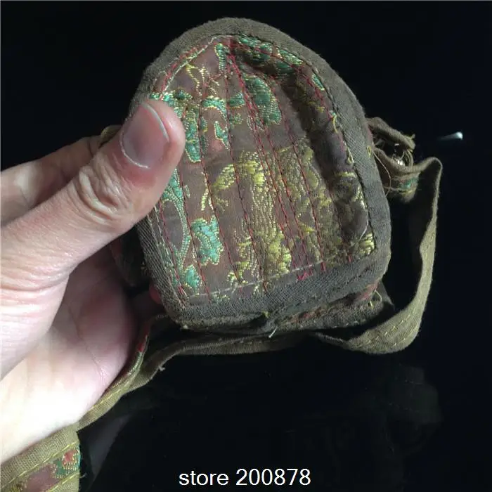 9x8мм тибетская старая состаренная медь молитвенная коробка Лаки бабао ГАУ