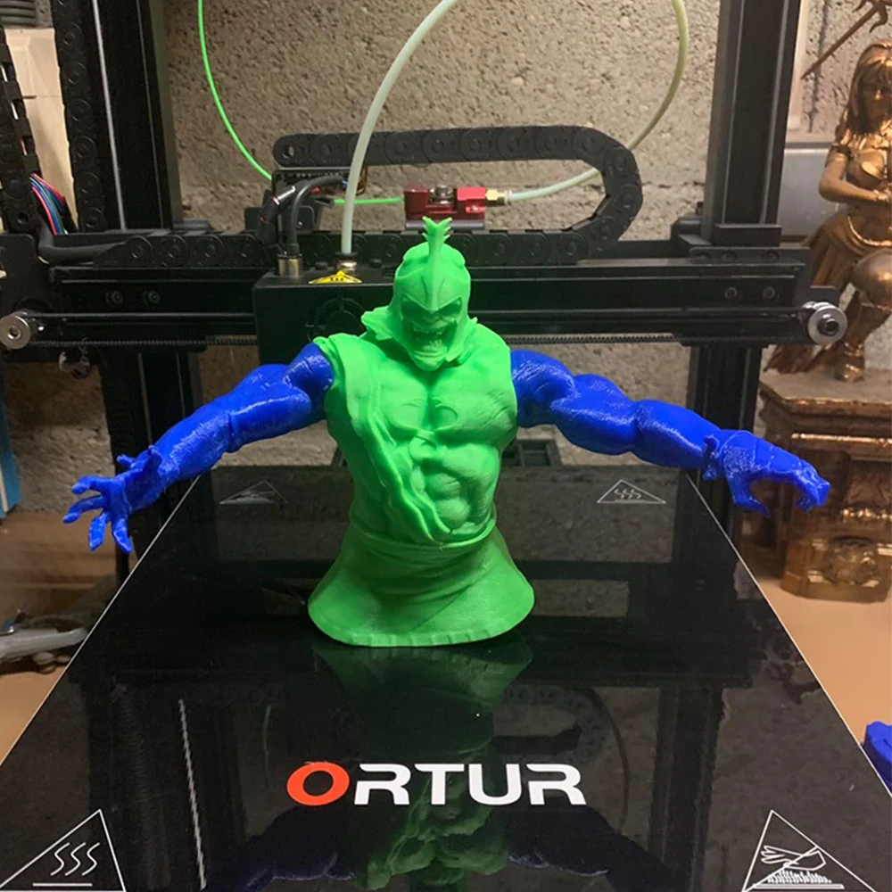 Ortur-4, 3d принтер, линейная направляющая, высокоскоростной 3d принтер Prusa I3, обновление, обновление, выключение питания, большой размер печати 260*310*305 мм