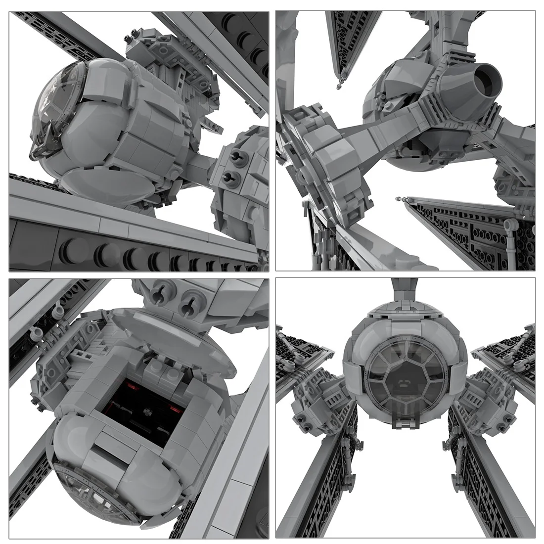 Набор строительных блоков галстук/D с держателем 1750 шт. MOC-79047 | Игрушки и хобби