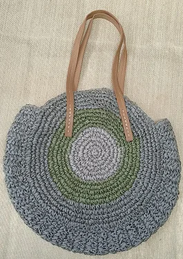 2Green white REALPERKY женские летние круглые соломенные сумки женские ручные тканые круглые пляжные сумки из ротанга Женская богемная сумочка в стиле Бали через плечо - Цвет: 2Green white