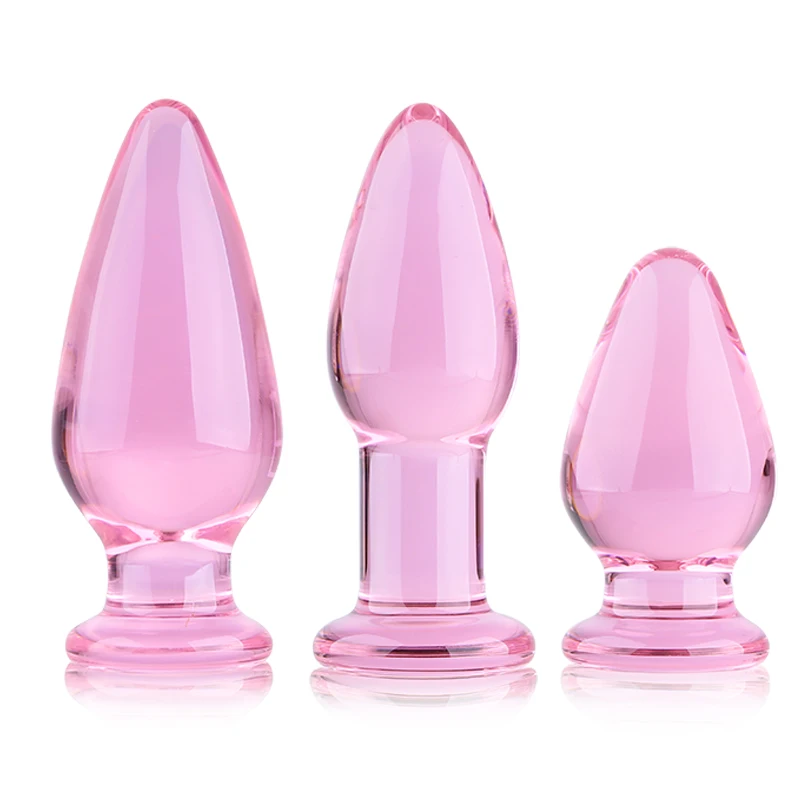 Анальная пробка Анус для стимуляции анальной пробки расширитель стеклянных