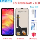 Сенсорный ЖК-дисплей AUMOOK AAA для Xiaomi Redmi Note 7, сенсорный экран с рамкой и дигитайзером в сборе для Redmi Note7 Pro, ЖК-дисплей