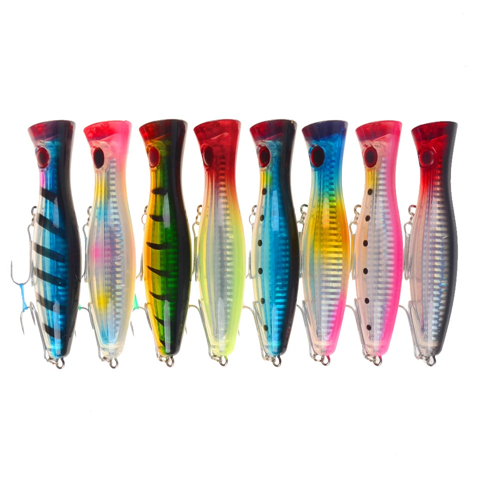 Большой Popper Рыбная приманка на высоком каблуке 12 см 40 г Swimbait Iscas Искусственные