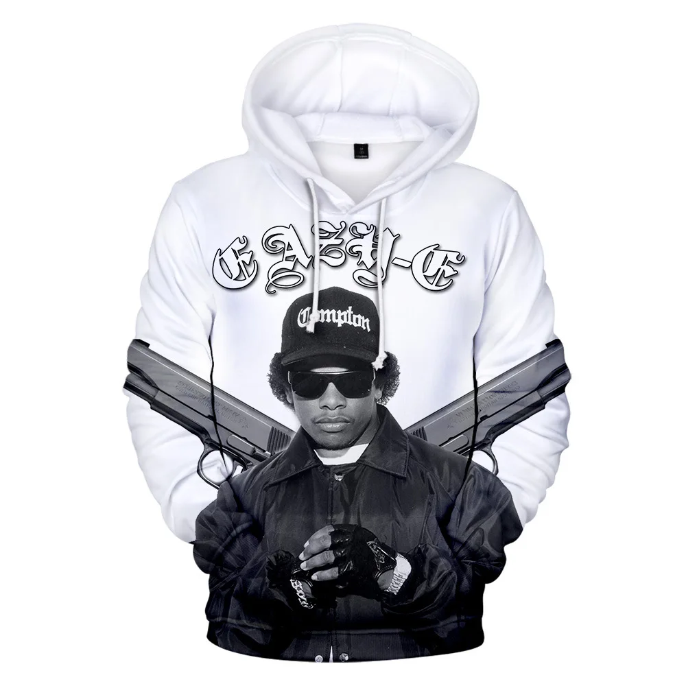 Gangsta Rap Eazy E 3D Druck Übergroßen Frauen/Männer Hoodies Sweatshirts Street Hip Hop Pullover Mit Kapuze Jacke Männliche Trainingsanzug