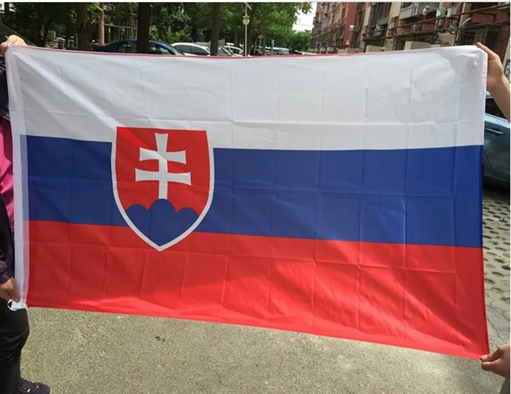 Словакия Португалия флаг Польши Словацкий баннер ЕС 3*5 футов/90*150 см висячий