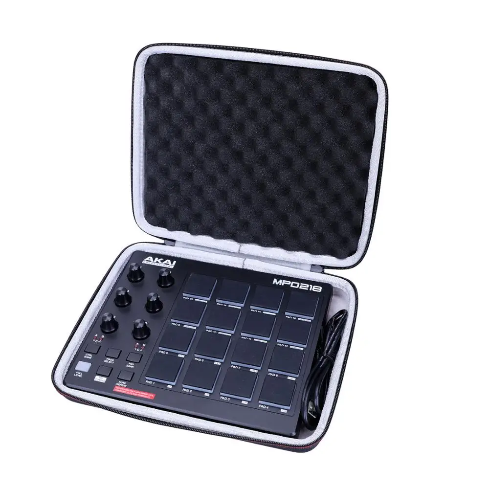 Жесткий чехол LTGEM EVA для AKAI Professional MPD218 ультрапортативный USB-контроллер с 16