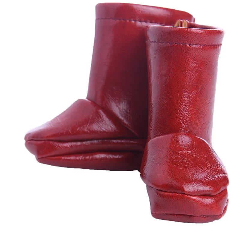 1 pair of shoes Рождественская одежда милый свитер шляпа костюмы юбки подходит 18 дюймов наше поколение США девочка 43 см кукла аксессуары для кукол - Цвет: 1 pair of shoes