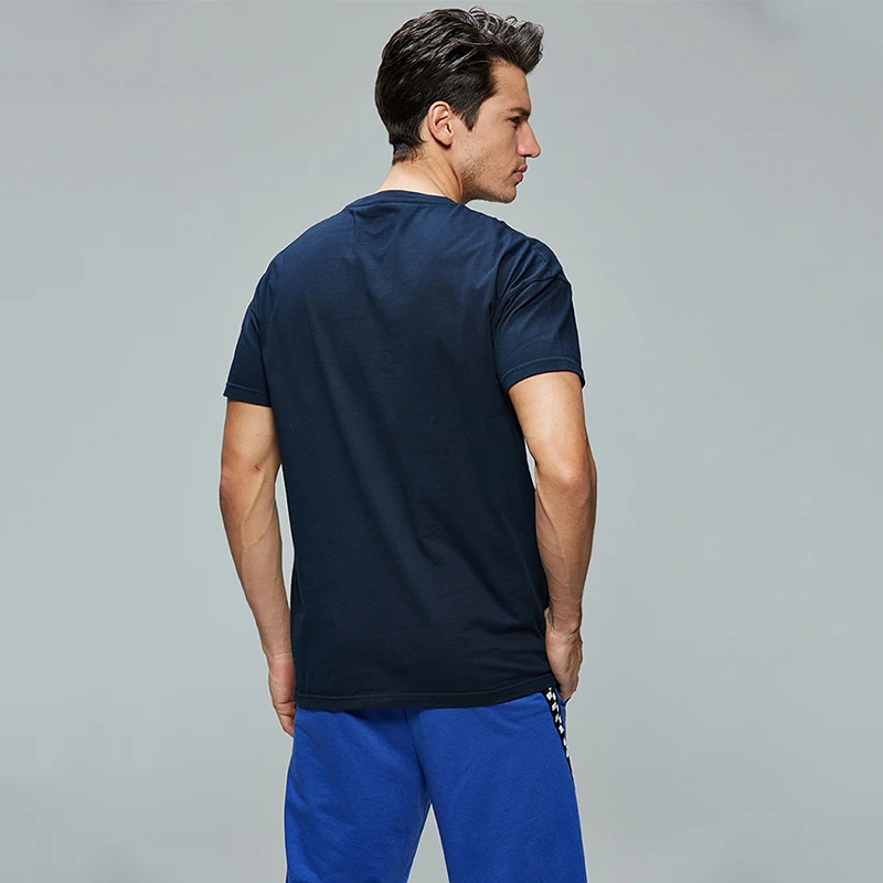 GLO-STORY 2020 новые летние мужские повседневные футболки с коротким рукавом и круглым