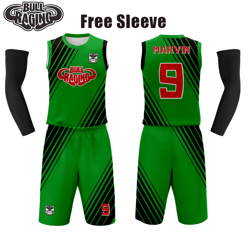 latest basketball jersey design color green custom maker sublimation basketball uniform free sleeve