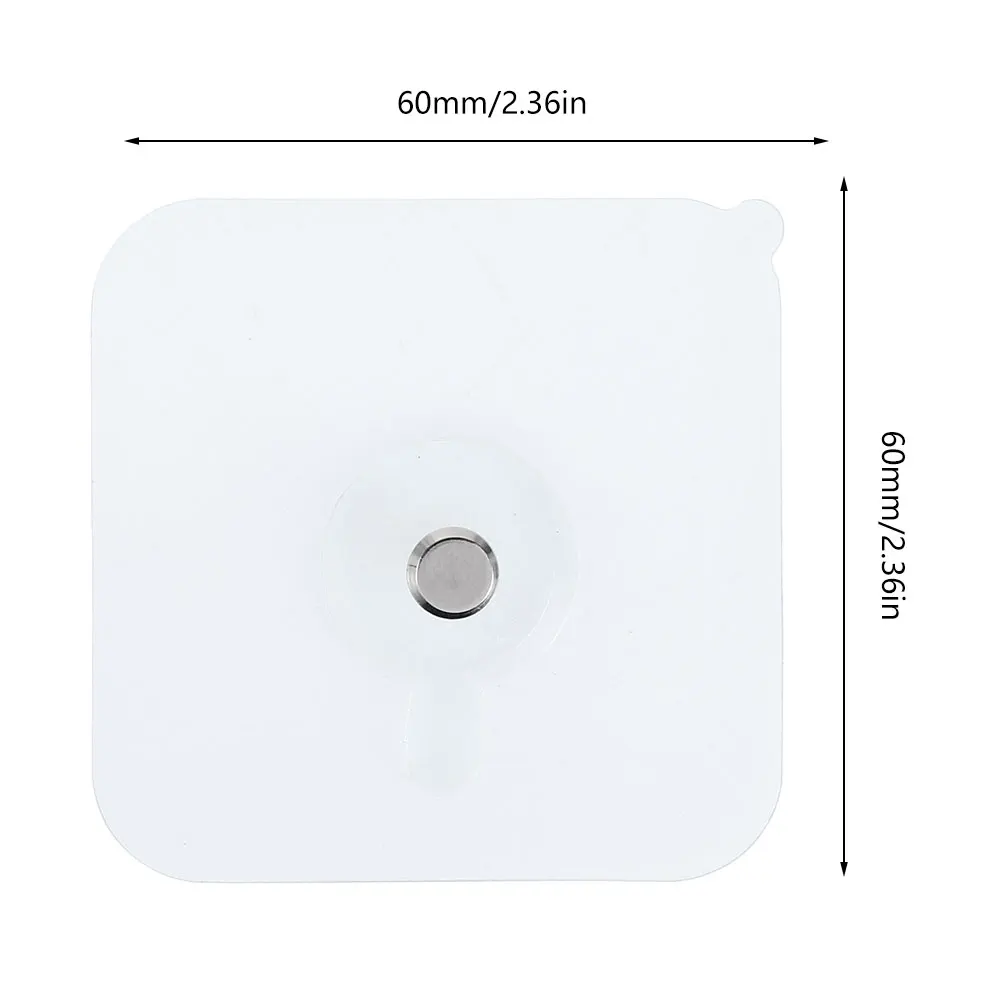 

4pcs Cross Stitch Wall Painting Hole Hook Self Adhesive Hole Nail Non-Trace Photo Frame Hole Hanging Nail Home Holder