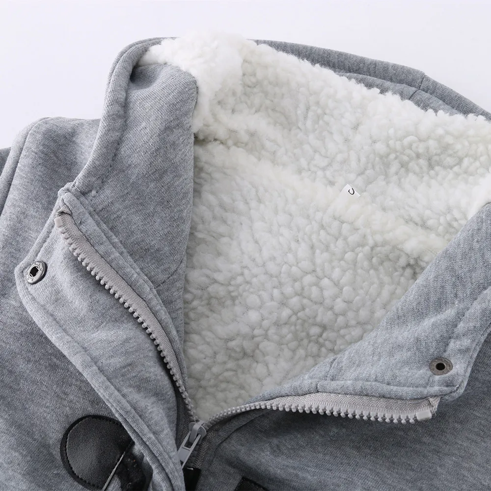Long Parkas Solid Zipper Hooded Button Pocket Warm Padded Jacket Women Thick England Style Slim Winter Coats Female | Женская одежда