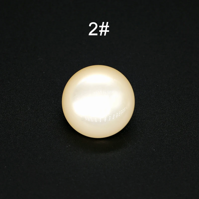 6pcs 11mm 15mm 20mm 23mm Mushroom ball Fashion Women Pearl Buttons for Clothing Sewing Accessory Metal Button Clothes Decorative | Дом и сад