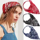 Ruoshui женские напечатанные эластичная чалма бандана женские хиджаб Женские аксессуары для волос украшения стильная повязка на голову тюрбан повязка на голову