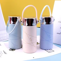 new style thermos bottle stainless steel vacuum flask fashion water bottle outdoor portable car travel mug 180ml240ml