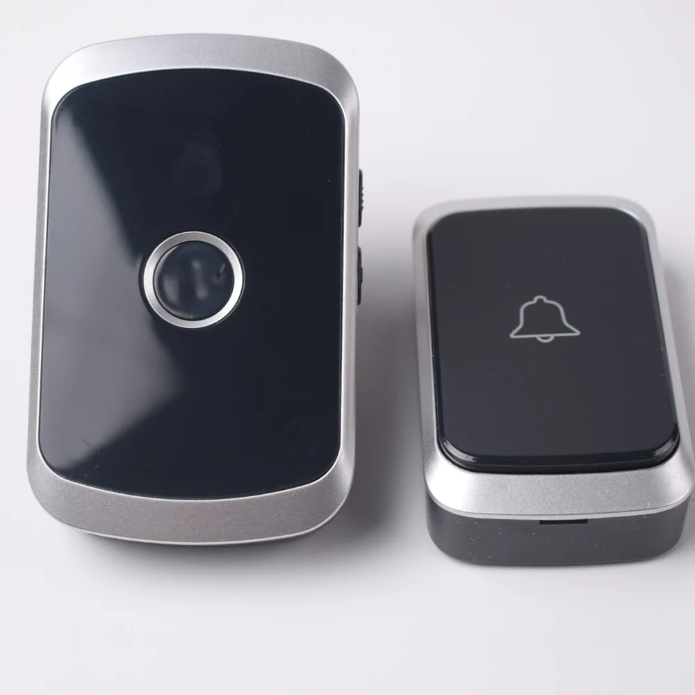 Водонепроницаемый беспроводной дверной звонок умный светодиодный светильник