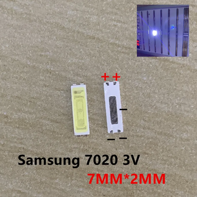 Светодиодная подсветка для LG Innotek Lextar UNI SAMSUNG Сеул 100 Вт 1 0 5 7020 7030 3 в 6 холодный белый