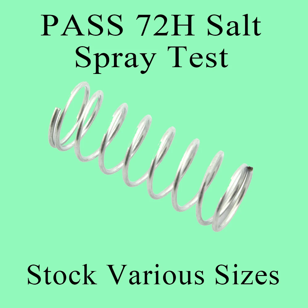1 шт. 304 нержавеющая сталь маленькая точка микро компрессионная пружина для
