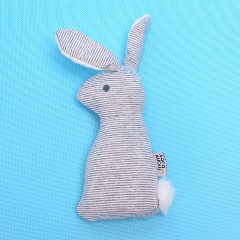 Plush Squeaky Dogs Toy Rabbit Shape Toys for Puppy Funny Pet Products with Sound Cute Interactive Dog Accessories Dropshipping | Дом и сад
