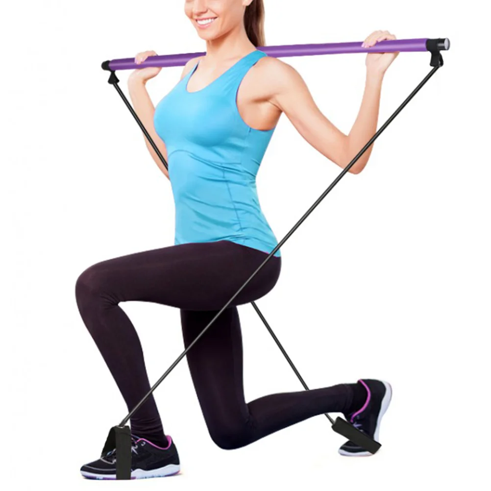 

Штанга для занятий йогой и фитнесом, многофункциональная штанга для занятий йогой и фитнесом для мужчин и женщин