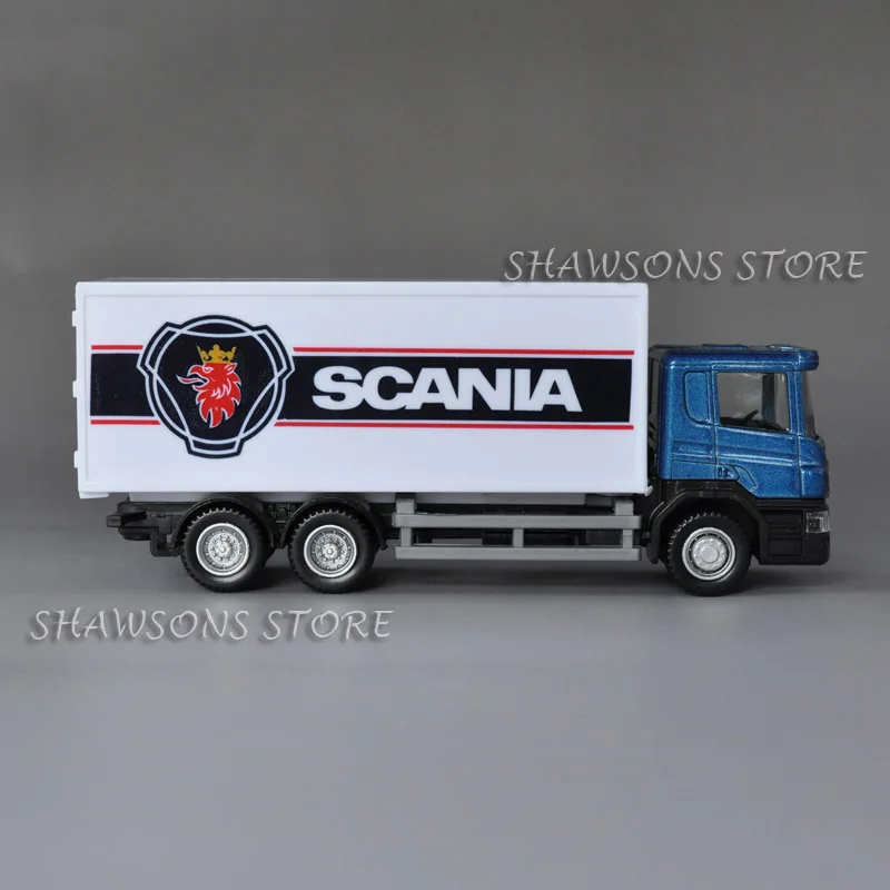 1: 64 литье под давлением модель автомобиля игрушка Scania P360 модель грузовика-контейнеровоза Реплика