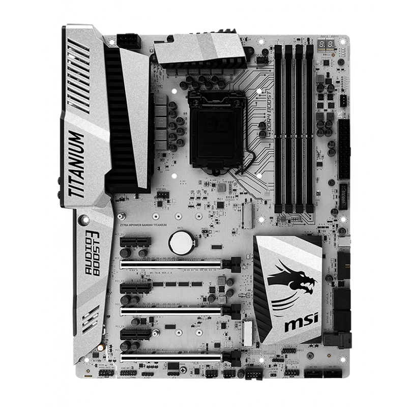 Bestellen Z170A MPOWER GAMING TITAN Für MSI Desktop Verwendet LGA1151 Intel Z170 Motherboard Ddr4 M.2 Gaming Pc Motherboard 3 × PCI-E X16