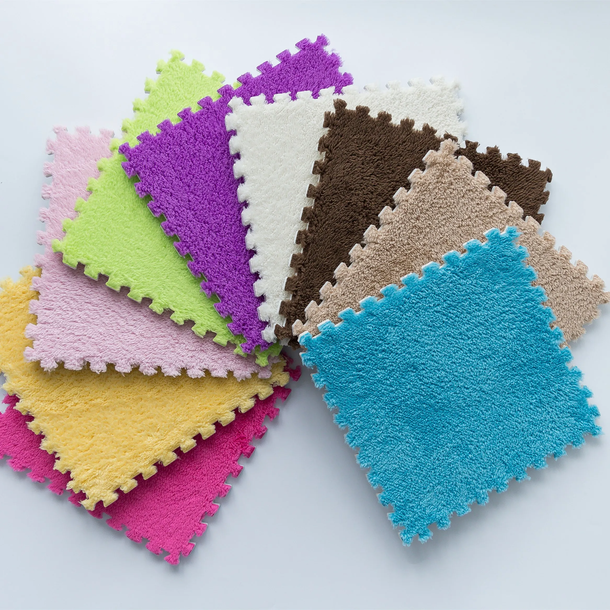 Всесезонный Универсальный замшевый напольный коврик сшитый настенный ковер для