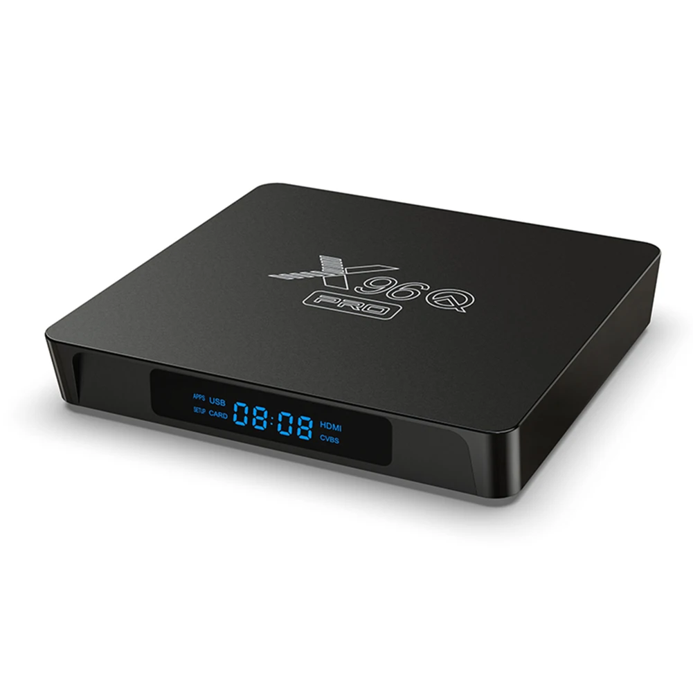 

X96Q PRO 4K Android 10.0 Set Top Box 1GB+8GB/2GB+16GB WiFi Allwinner H313 Quad Core Smart TV Media Player