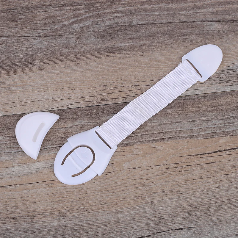 Cerradura de pl&aacute;stico para puerta de caj&oacute;n, cierre de inodoro de armario cerraduras de seguridad para beb&eacute;s, productos de seguridad para ni&ntilde;os, 1/5/10 Uds.-4