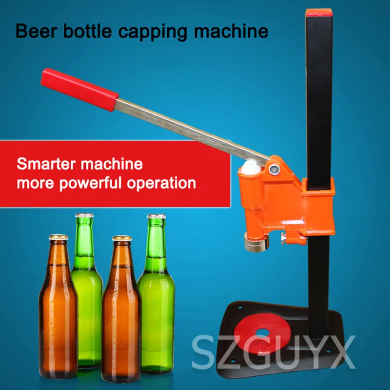 Коммерческое руководство бутылочного пива Кепки для настольного соды Стекло