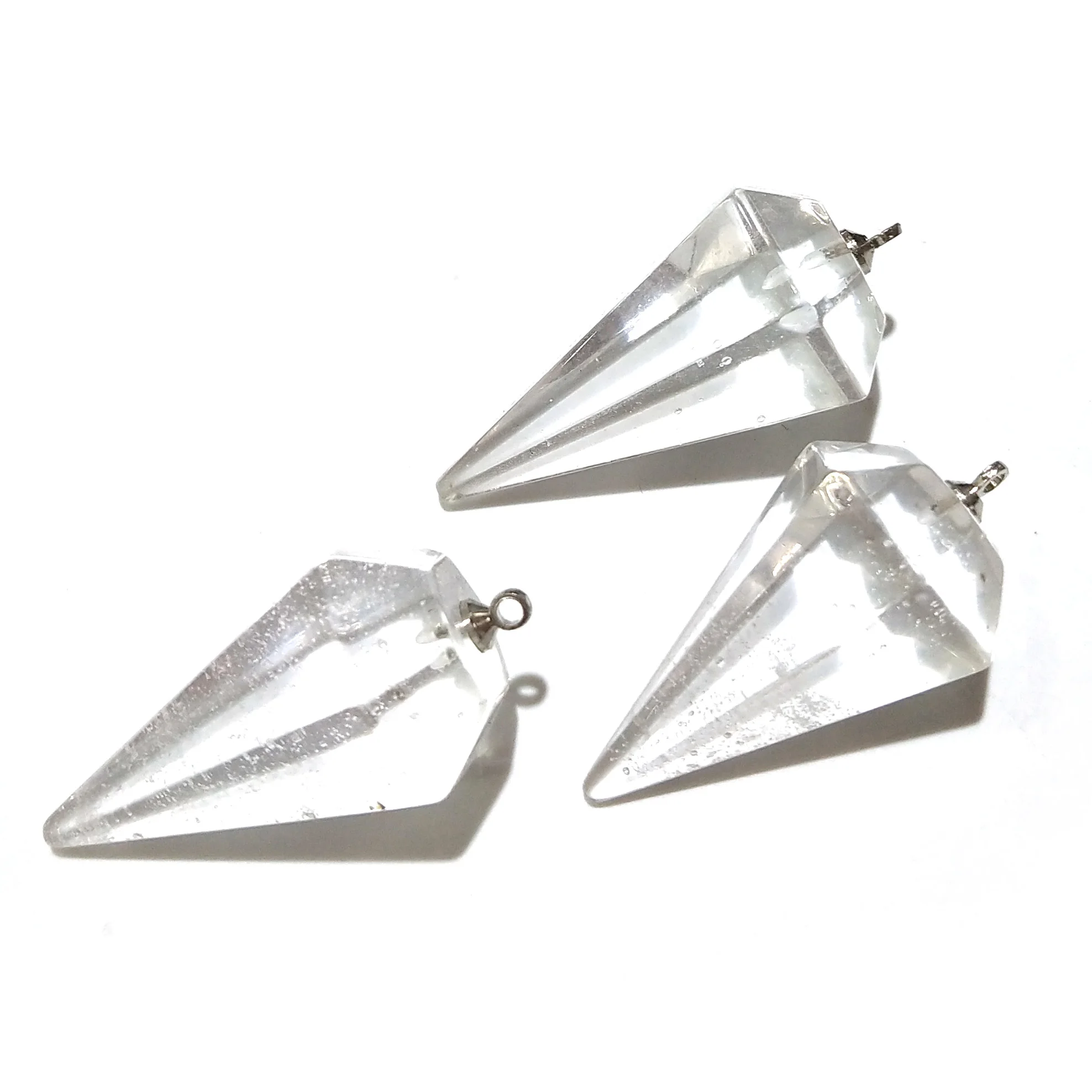 Подвеска из натурального камня геометрической формы модные ювелирные украшения