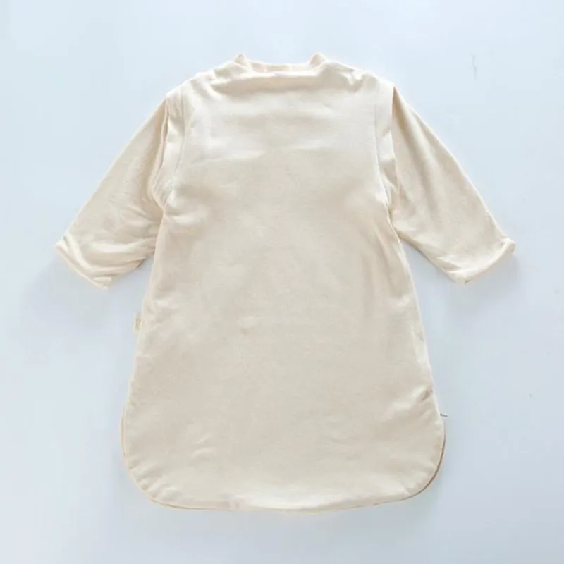 Спальный мешок с длинным рукавом для новорожденного хлопковый спальный