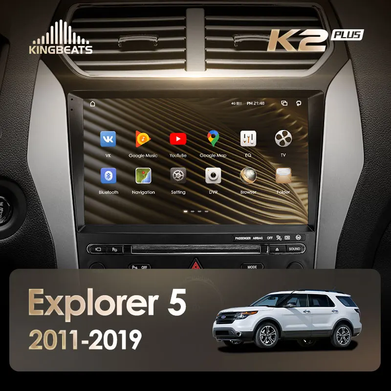 KingBeats штатное головное устройство For Ford Explorer 5 2011 - 2019 GPS Android автомагнитола на