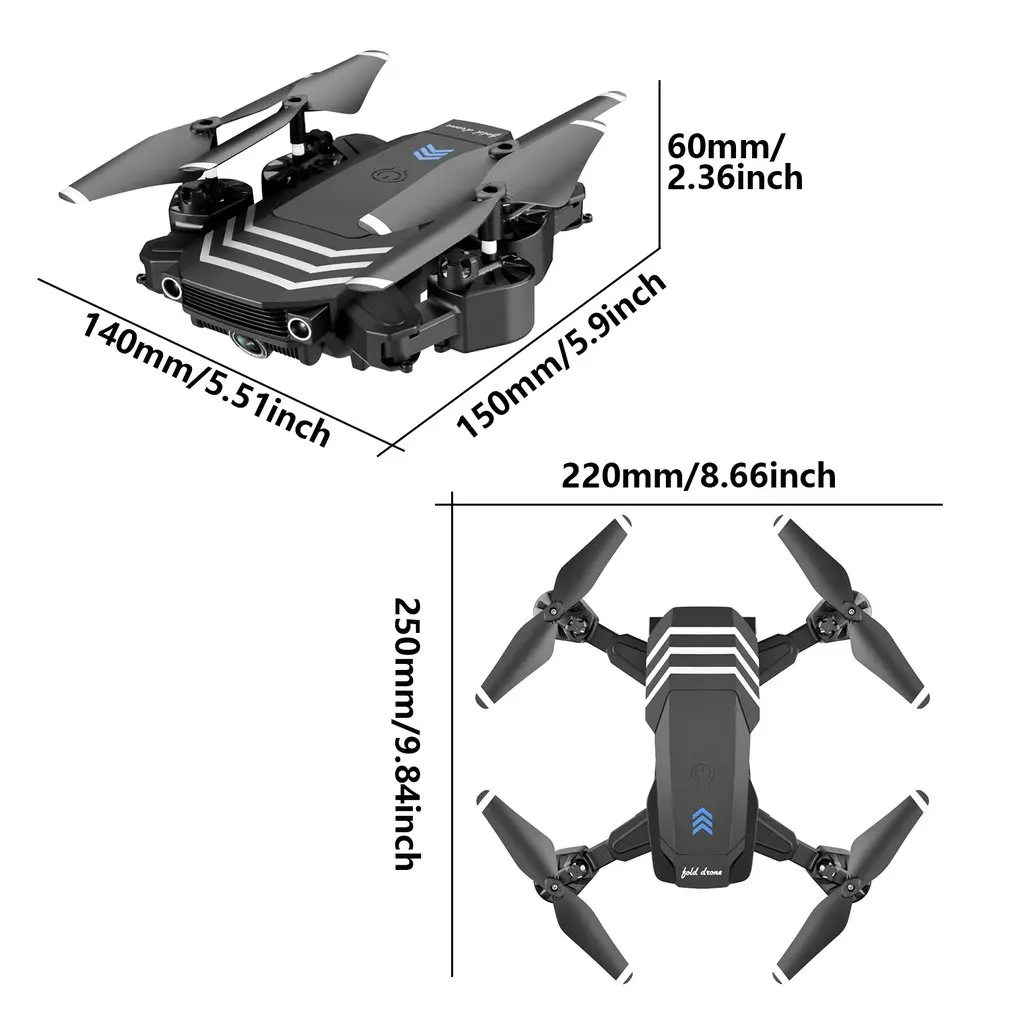 

2021 New RC Drone LS11PRO WIFI FPV With 4K HD Camera Hight Hold Mode One Key Return Foldable Arm Quadcopter Drone For Gift