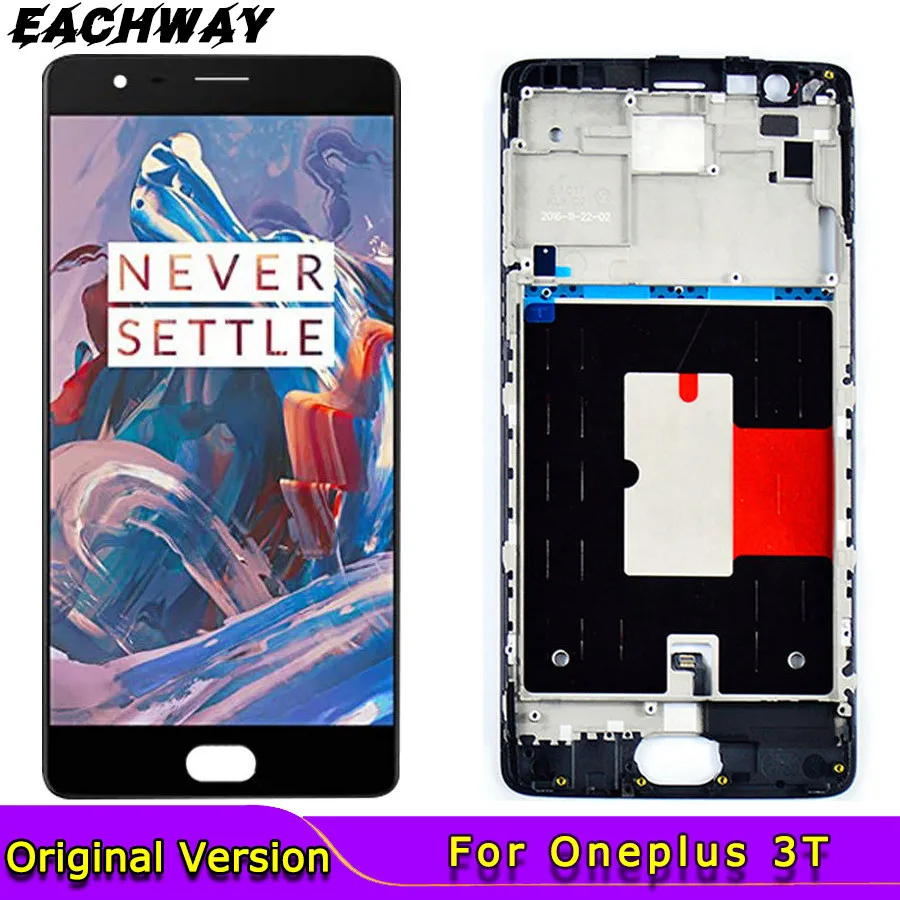 ЖК экран для Oneplus 3 3T протестированный запасные части A3010 A3000 A3003 5 дюйма|Экраны