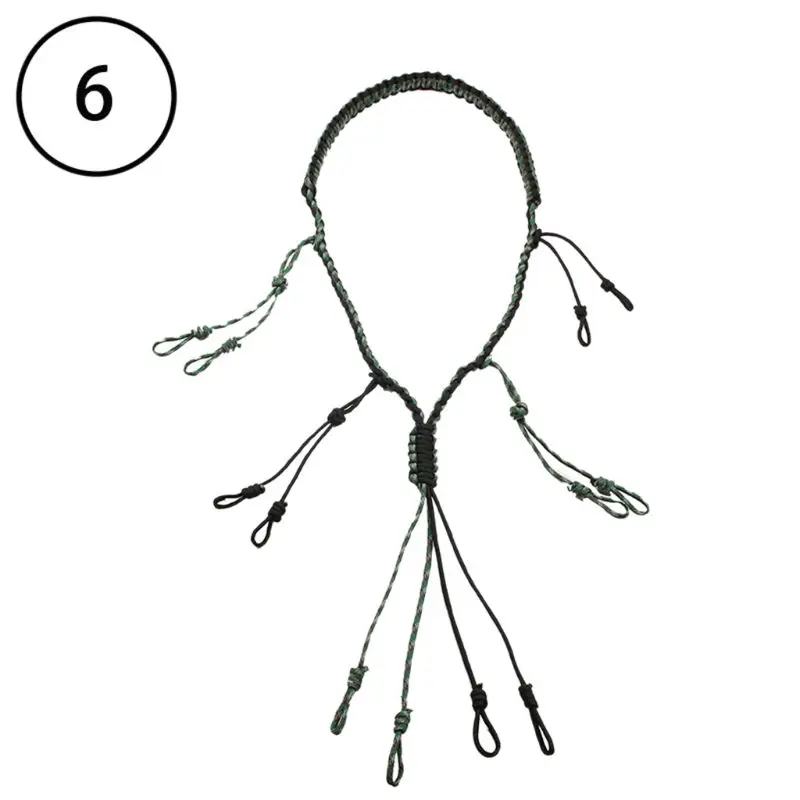 

Hunting Decoy Rope Duck Call Lanyard Cord 550LB Paracord Braided Whistle Rope Wholesale Dropshipping