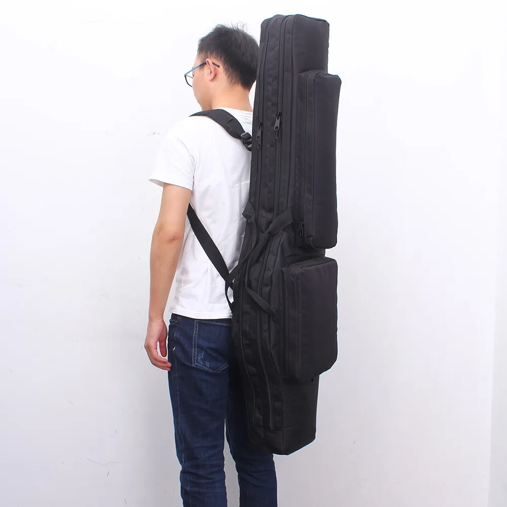 

Tactical Double Long Rifle Gun Bag Shotgun Transportation Case Military Backpack for Sniper Airsoft Holster Hunting Accessories