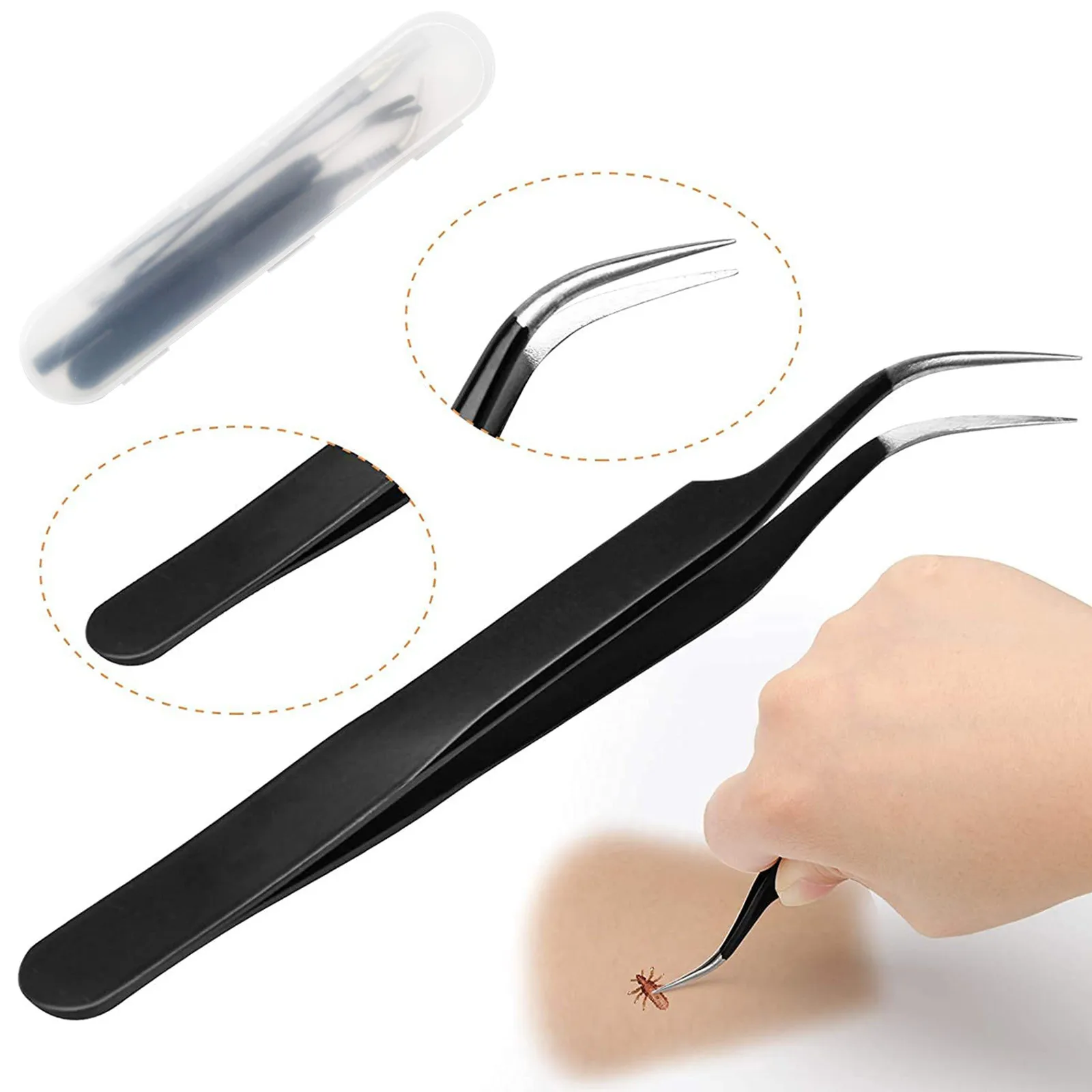 3 In 1 Fleas Lice Tick Remover Tool Set For Dogs Pet Cats Cleaner Clip Kit Dog Cat Grooming Accessories P5 | Дом и сад
