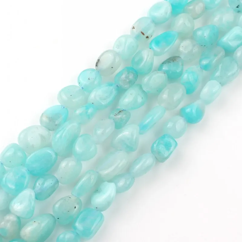 Бусины Из Камня Amazonite диаметром 4 7 мм гладкие незакрепленные бусины для