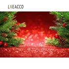 Laeacco фоны для фотосъемки темно-красные в горошек боковые светлые боке сосновые Детские Портретные Фото фоны для фотосъемки в фотостудии